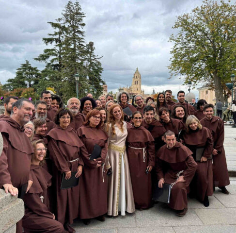 Coral Ágora. Actos de los 550 años de la Proclamación de Isabel la Católica. Segovia 2024